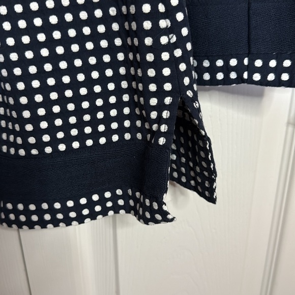Vineyard Vines Navy and White Polka Dot Tunic Size 6 - Picture 6 of 8